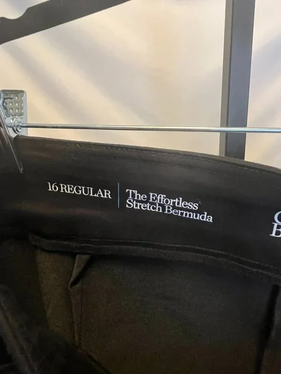 Kohl’s Croft & Barrow Effortless Stretch Pull‑On Bermuda Shorts – Black – NWOT - Picture 10 of 14